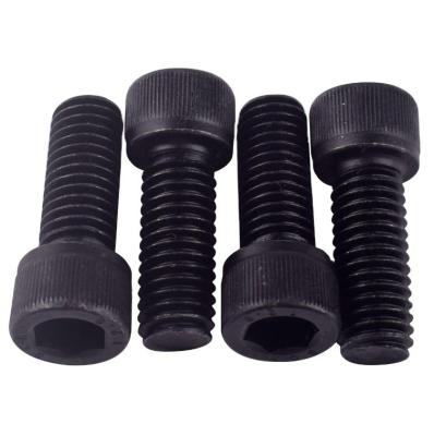 China DIN Standard Black Oxide Hexagon Socket Screw M10 M12 100mm Hex Socket Head Cap Screws Allen Head Screw for Industrial for sale