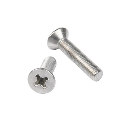 China Affordable Stainless Steel 304 Cross Countersunk Head Tapping Screws for INCH Measurement System within Budget Various Sizes for sale