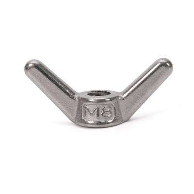 China Automotive Industry JIS Standard Stainless Steel 304 316 Wing Nut M4 M5 M6 M8 M10 Butterfly Nuts within Carbon Steel Specifications for sale