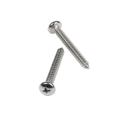 China Head Style Flat Self Tapping Screw for M1.6 M2 M2.5 M3 M4 M5 M6 M8 M10 M12 M14 M16 M20 in INCH Measurement System Steel for sale