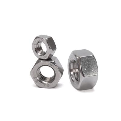 China Stainless Steel 304 Locking Hexagon Nuts ISO Standard for Industrial Sector Utilization Utilization Purpose for sale