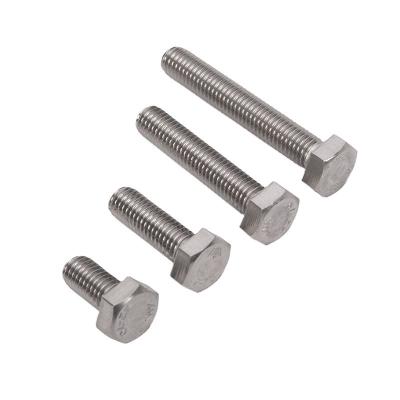 China ZINC PLATED ISO Standard Custom Long Stainless Carbon Steel Hexagon Hex Head Titanium Stainless Steel Bolt And Nut And Bolt Hex Bolts for sale