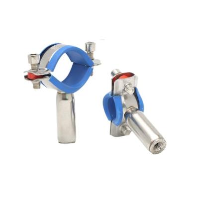 China ODM Customized Fastener Pipe Support Clamp for Sanitary Quick Pipe Clamp and Metric Stainless Steel 304 Pipe for sale