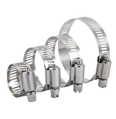 China Customized Support ODM Metric Measurement American Type Swivel Clip Stainless Steel Clamp and Hose Clamp with Pipe Hoops for sale