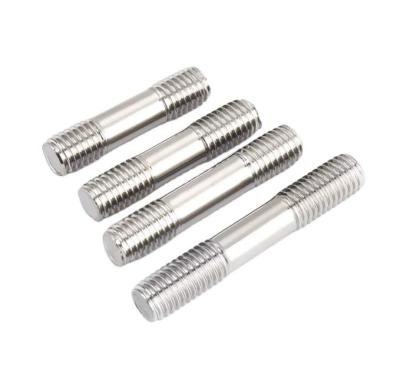 China DIN Standard Zinc Finish Double Bolt Threaded Rod Stud Bolt for Industrial Applications and M3 M4 M5 M6 M8 M10 M12 M16 M20 for sale