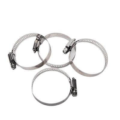 China 16-300mm Carbon Steel Pipe Clamp Hose Clamp Adjustable Range 2-3 Inch 52-76 mm für schwere Anwendungen in Lebensmitteln und Getränken zu verkaufen