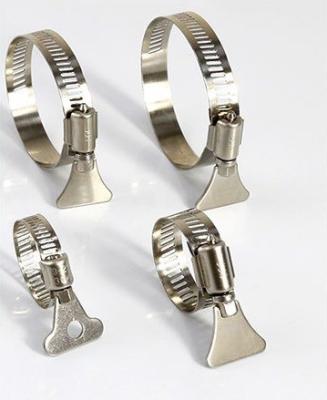 China Industrial Grade Stainless Steel Collar Pipe Clamps for Water and Gas Pipes Metric Measurement System for sale