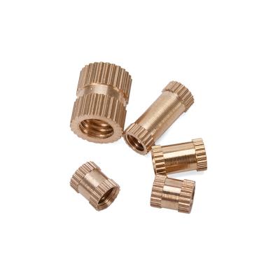 China Mineração de aço inoxidável padrão ISO M3 M4 M5 M6 Alumínio Anodizado Brass Negro Knurled Insert Nut à venda