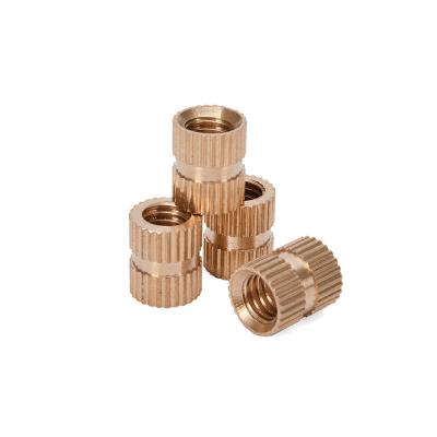 China Zinc Plated M3 M4 M5 M6 M8 Brass Copper Embedded Knurled Threaded Insert Nuts for Wood Imperial Inch at Affordable Cost for sale