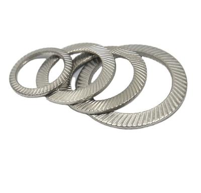 China Carbon Steel SS304 Stainless Steel Self Lock Spring Washer DIN9250 for Water Treatment M3M4M5M6M8M10M12M14M16M18M20M22M24M27m30 for sale