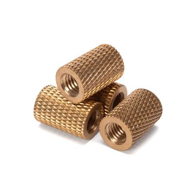 China JIS Standard Brass Nut for 8mm 10mm 12mm 14mm 16mm 20mm 25mm 30mm 35mm 40mm 50mm Bolts Customized Cylindrical Adjusting for sale