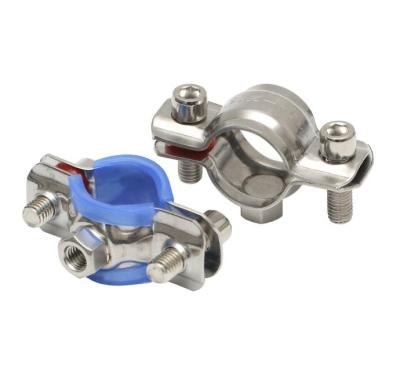 China INCH Measurement System M5 M6 M8 M10 Nut Clamp with Rubber in Stainless Steel Material for sale