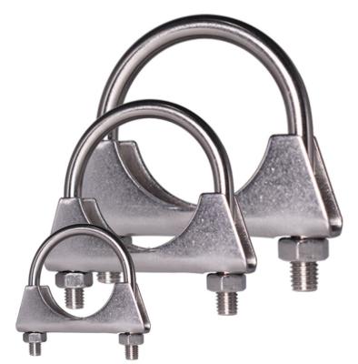 China GB Standard Steel Performance Exhaust Pipe U-bolt Clamps for Industrial Applications ANSI/ASME for sale