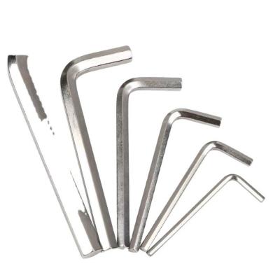 China Durable L-shaped Hex Wrench Set Carbon Steel 3mm 4mm 5mm 6mm Industrial Grade Allen Key Set Max Torque Capacity 2000lb-ft for sale