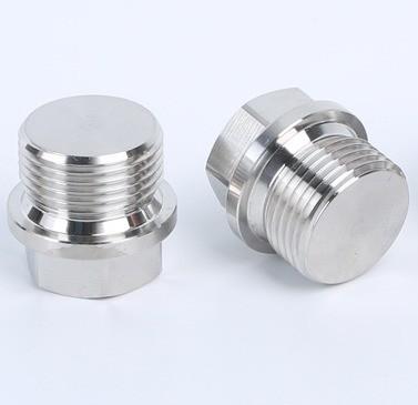 China Stainless Steel Oil Drain Laryngeal Plug NPT Hex Socket Magnetic Allen Head Pipe Plug with Anodized Finish and ZINC Coating for sale