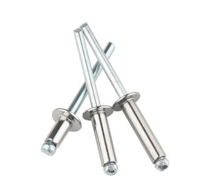 China ANSI Standard Stainless Steel Double Countersunk Head Threaded Open End Blind Rivet for Waterproofing in M2.5-M6.3 Thread for sale