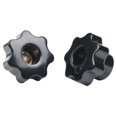 Cina Fornitura diretta 32 Diamante attraverso il buco Glue Head Nuts Man Screw Adjustment Knob Nut Core di rame M4m5m6m8 Acciaio inossidabile in vendita