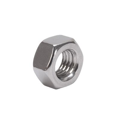 China Direct Supply of Chrome Plated Finish DIN Standard 304 Stainless Steel Hex Nut for Automotive Industry for sale