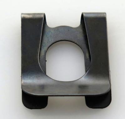 China 65 Manganese Steel Shaft DK Type Elastic Retaining Clip with Wedge Style and High Elasticity ANSI/ASME Standard in ZINC Finish for sale