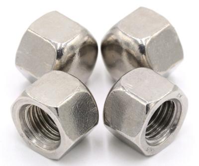 China Sistema de medição métrica A2-70 de aço inoxidável SS304 Hex Cap Nut para eficiência de tratamento de água usando aço ligado durável à venda