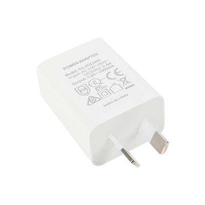 China Mobile phone charger mobile phone wireless charger/Ipad/Camera/PDA/MP3 Australian standard fast charger 5V 1A for sale