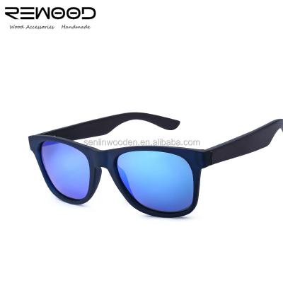 China Fashion Sunglasses Factory Price Cat 3 PC UV400 Sunglasses Polarized Lens Wooden Sunglasses With Bamboo Case for sale