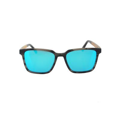 China Fashion Sunglasses Wholesale Good Quality Handcrafted Wooden Acetate Sunglasses With Custom Logo for sale