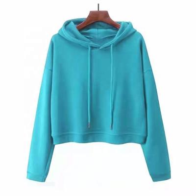 China New Style QUICK DRY Sweatshirt Pullover Hoodies Casual Streetwear Crop Tops Women's Hoodie for sale