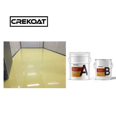 China 3 mm watergebaseerde epoxycoating Betonvloerverf oplosmiddel gedragen hechting Te koop