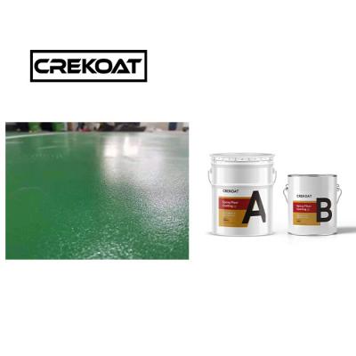 China Geurloze textuurde epoxy anti-slip vloercoating 1 mm hardheid Snel drogen Te koop