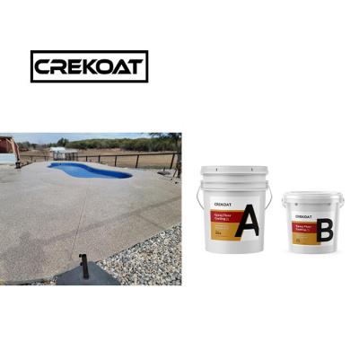 China Smooth Polyaspartic Polyurea Floor Coating Gloss Polyurea Clear Coat for sale