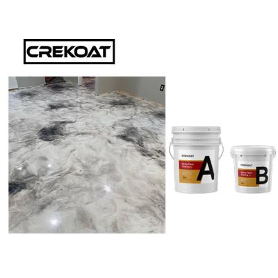 中国 Metallic Additive Waterproof Epoxy Resin Clear Epoxy Coating 販売のため