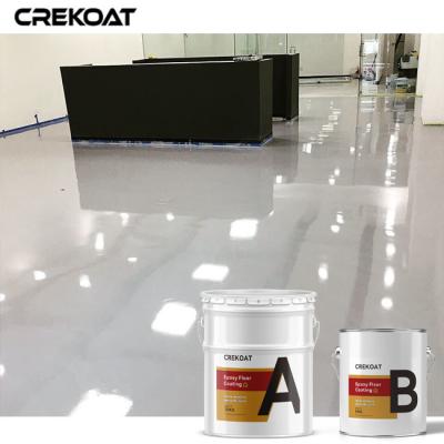 China Smooth Durable Industrial Epoxy Floor Coating Industry Proven Strength for sale