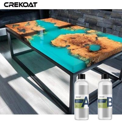 中国 Deep Pour Clear Epoxy Resin Glass Like Finish Non Toxic Safe 販売のため