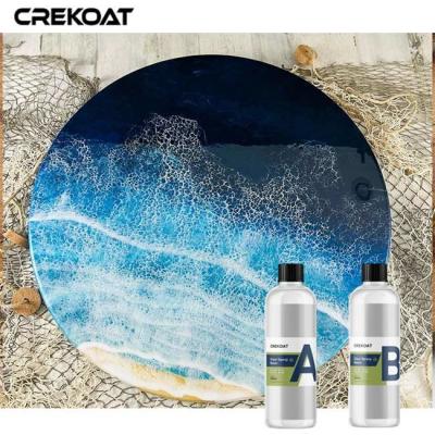 China UV Resistant Liquid Casting Resin Coating For Tabletop Artworks for sale