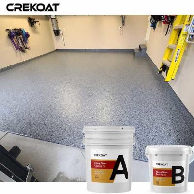 Китай Multi Color Combinations Garage Floor Paint With Flakes Non - Toxic Components продается