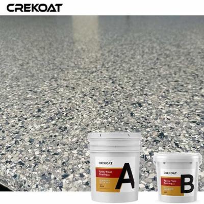 Китай High End Flake Garage Floor Coating For Homes Boutiques Offices продается