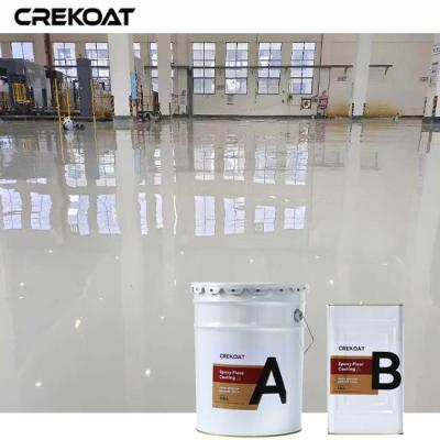 中国 High Gloss Industrial Epoxy Floor Coating Marble Effect For Residential 販売のため