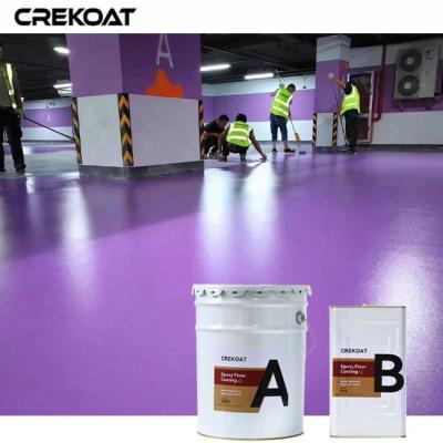 中国 Fast Recoat Times Industrial Epoxy Floor Coating Offer Unique Metallic Finish 販売のため