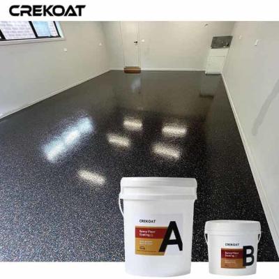 China Anti-Slip Polyaspartic Paint Heat Resistance With A Glossy Glass-Like Appearance en venta