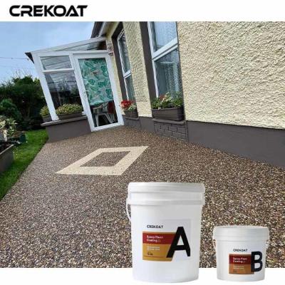 China UV-Resistant Stone Epoxy Driveway Natural Glow Pebbles For Outdoor Durability for sale