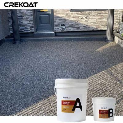 China Quick Install Epoxy Resin Washed Stone Sound Absorption For Noise Reduction for sale