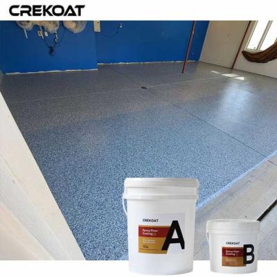 China Hybride Systeme Flake Epoxy Garagenboden Ombining Epoxy mit metallischen Flakes zu verkaufen