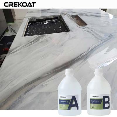 China Unique Colors Table Top Epoxy Resin Non-Toxic Formula Safe For Indoor for sale