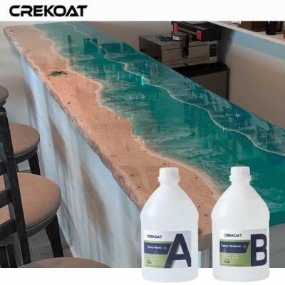 China Rapid Curing Self Leveling Bar Top Epoxy For A Crystal-Clear High-Gloss Finish for sale