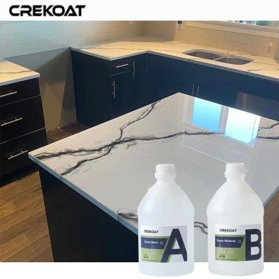 China High Tensile Strength Clear Coat Epoxy Resin For Robust Tabletops for sale