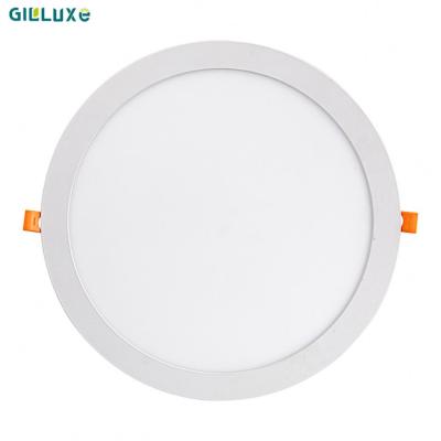 China 2021 New Product 18W Dimmable Aluminum Round Lighting Led Slim Ceiling Panel Light for sale