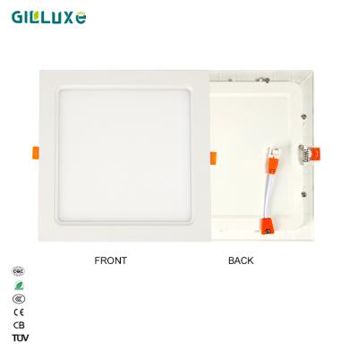 China Lighting Recessed Lamp Aluminum Body Material Anti-glare Reflector Square Led Downlight for sale