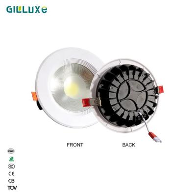 China Lighting Modern Ceiling Light Round Aluminum Fixtures Recessed COB Led Downlight With Best Price for sale