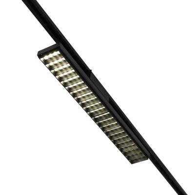 China New Modern High Lumen Wall Grille Seal Anti Glare Magnetic Track System Lighting Led Track Light for sale